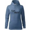 Furt dačo - Mikina dámská Cape s kapucí - 2XL ( Denim ) Furt dačo - Mikina dámská Cape s kapucí - 2XL ( Denim )