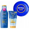 NIVEA SUN Súprava Telové mlieko na opaľovanie SPF30 + Pre deti SPF50 + DARČEK NIVEA SUN Súprava Telové mlieko na opaľovanie SPF30 + Pre deti SPF50 + DARČEK