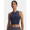 Under Armour Dámske tielko UA Halo Run Tank-BLU Modrá LG Under Armour Dámske tielko UA Halo Run Tank-BLU Modrá LG