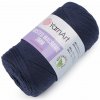 Pletacia priadza Twisted Macrame 250 g rozčesávacia - (784) modrá tmavá Pletacia priadza Twisted Macrame 250 g rozčesávacia - (784) modrá tmavá