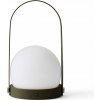 Audo Copenhagen Prenosná LED lampa Carrie, olive 71052 Audo Copenhagen Prenosná LED lampa Carrie, olive 71052