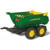 MILLY MALLY Sklápací traktorový príves Rolly Toys John Deere Halfpipe zelený MILLY MALLY Sklápací traktorový príves Rolly Toys John Deere Halfpipe zelený