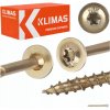 Vruty / Skrutky do dreva s tanierovou hlavou 6X80 mm - 100ks