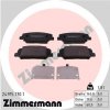 ZIMMERMANN Sada brzdových platničiek kotúčovej brzdy 24915.170.1 ZIMMERMANN Sada brzdových platničiek kotúčovej brzdy 24915.170.1