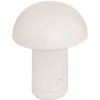 Textilomanie LED stolná lampa FUNGHI 11,2 cm, biela Textilomanie LED stolná lampa FUNGHI 11,2 cm, biela