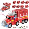 HRAČKA HASIČSKÉ AUTO S MINI AUTAMI A MOBILNOU STANICOU - DARČEK HRAČKA HASIČSKÉ AUTO S MINI AUTAMI A MOBILNOU STANICOU - DARČEK