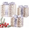 Dekoratívne svietiace darčekové krabice vianočné LED 3 ks Dekoratívne svietiace darčekové krabice vianočné LED 3 ks