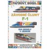 Papierový model - Závodné člny F-1 2v1 Papierový model - Závodné člny F-1 2v1