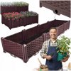 Balkónová debnička MTA 160x160 cm plast hnedá Balkónová debnička MTA 160x160 cm plast hnedá