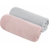 Sleepee Mušelinové 75x75 Grey/Petrol 2 ks