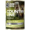 John Dog Konzerva Country Adult Wild Boar and Beef 400 g John Dog Konzerva Country Adult Wild Boar and Beef 400 g