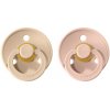 BIBS Colour cumlíky z prírodného kaučuku veľkosť 2: Vanilla - Blush BIBS Colour cumlíky z prírodného kaučuku veľkosť 2: Vanilla - Blush