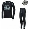 Sensor Double Face Adventure - Detský set tričká s dlhým rukávom + spodky Black 120 Sensor Double Face Adventure - Detský set tričká s dlhým rukávom + spodky Black 120