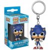 Funko Prívesok na kľúče Funko Pop Ježko Sonic 4cm Funko Prívesok na kľúče Funko Pop Ježko Sonic 4cm