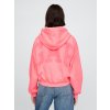 GAP Hoodie Logo Cropped Women's ružová
