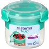 Sistema To Go Dóza na raňajky s miskou a lyžičkou 530 ml mix Sistema To Go Dóza na raňajky s miskou a lyžičkou 530 ml mix