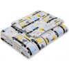 lovel Detská perinka a vankúšik s výplňou 75x100 - Car - C04 lovel Detská perinka a vankúšik s výplňou 75x100 - Car - C04