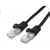 C-TECH CB-PP6-2BK patch, Cat6, UTP, 2m, černý C-TECH CB-PP6-2BK patch, Cat6, UTP, 2m, černý