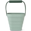 Silikónové skladacie vedierko Liewood Abelone Peppermint Garden green Silikónové skladacie vedierko Liewood Abelone Peppermint Garden green