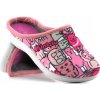 DIEVČENSKÉ PAPUČE INBLU B9-46, RUŽOVÉ PSÍKY DIEVČENSKÉ PAPUČE INBLU B9-46, RUŽOVÉ PSÍKY