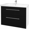 Dreja Umývadlová skrinka BIG INN SZZ2 100 - N01 Biela lesk / Úchytka T02 / L17 Čierná vysoký lesk Dreja Umývadlová skrinka BIG INN SZZ2 100 - N01 Biela lesk / Úchytka T02 / L17 Čierná vysoký lesk