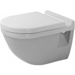 Duravit Starck 3 zavesne wc, hlboke splachovanie 36x54cm, 220009
