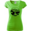 Cestovanie kruh - rieka - Dámske tričko Pure - S ( Apple Green ) Cestovanie kruh - rieka - Dámske tričko Pure - S ( Apple Green )