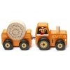 CUBIKA 15351 Traktor s vlekom - drevené puzzle s magnetom 3 diely CUBIKA 15351 Traktor s vlekom - drevené puzzle s magnetom 3 diely