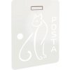 Alubox MIA Cat - výmenný kryt pre poštové schránky MIA box, mačka