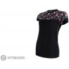 Sensor Merino Impress dámské triko kr.rukáv černá flora L Sensor Merino Impress dámské triko kr.rukáv černá flora L