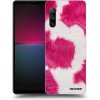Picasee silikónový čierny obal pre Sony Xperia 10 IV 5G - Pink Moo Picasee silikónový čierny obal pre Sony Xperia 10 IV 5G - Pink Moo