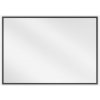 Mexen Loft, obdĺžnikové kúpeľňové zrkadlo 70 x 50 cm, farba rámu čierna matná, 9852-070-050-000-70 Mexen Loft, obdĺžnikové kúpeľňové zrkadlo 70 x 50 cm, farba rámu čierna matná, 9852-070-050-000-70