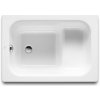 Sedacia smaltovaná vaňa ROCA CONTESA 1000x700 mm, biela Sedacia smaltovaná vaňa ROCA CONTESA 1000x700 mm, biela