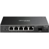 TP-Link SG2206MP Omada 6portový Gigabitový switch se 4 porty PoE+ TP-Link SG2206MP Omada 6portový Gigabitový switch se 4 porty PoE+