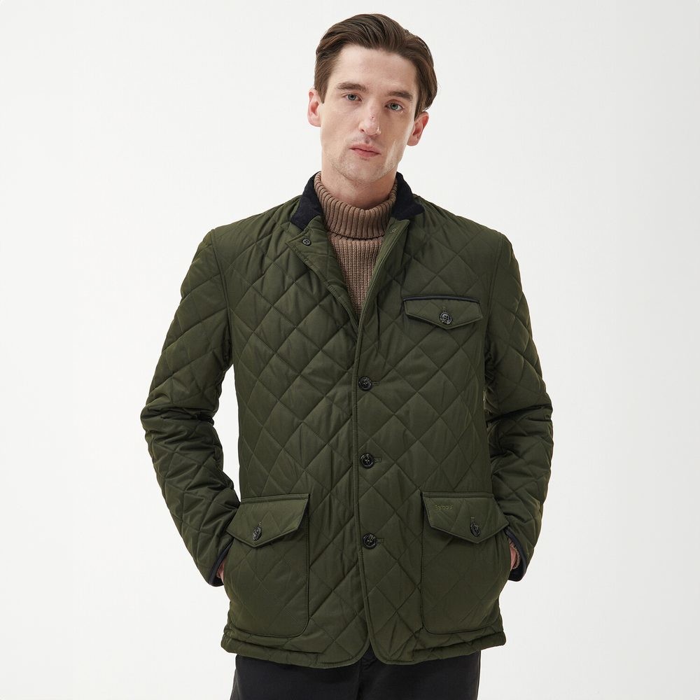 Barbour Horton Quilted Jacket Sage