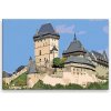 Maľovanie podľa čísel - Hrad Karlštejn - 60x40 cm, plátno vypnuté na rám - výroba CZ Maľovanie podľa čísel - Hrad Karlštejn - 60x40 cm, plátno vypnuté na rám - výroba CZ