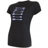 Sensor Merino Active Pt Arrows Čierna dámske funkčné tričko - XL Sensor Merino Active Pt Arrows Čierna dámske funkčné tričko - XL