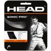 Tenisový výplet Head Sonic Pro 17 Black 1.25 mm (12 m)