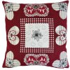 Obliečka na vankúš Gobelín CHENILLE 42/42 cm - Vianoce srdcia červené Obliečka na vankúš Gobelín CHENILLE 42/42 cm - Vianoce srdcia červené
