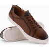 Ombre Men's eco leather sneaker shoes - brown hnedá 44 Ombre 5902228878698 Ombre Men's eco leather sneaker shoes - brown hnedá 44 Ombre 5902228878698