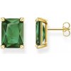 THOMAS SABO náušnice Green stone gold H2167-472-6 THOMAS SABO náušnice Green stone gold H2167-472-6