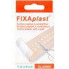 Fixaplast náplast 1 m x 6 cm textil CLASSIC
