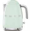 Smeg KLF03PGEU rýchlovarná kanvica, 1, 7 l (7 šálok), 2400 W, štýl 50. rokov, pastelovo zelená Smeg KLF03PGEU rýchlovarná kanvica, 1, 7 l (7 šálok), 2400 W, štýl 50. rokov, pastelovo zelená