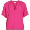 Only Blúzka VILA Top Fulia S/S - Cabaret Ružová Only Blúzka VILA Top Fulia S/S - Cabaret Ružová