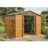 MAXTORE WOOD 1112 3,7x3,2 m hnědá MAXTORE WOOD 1112 3,7x3,2 m hnědá