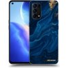 Picasee silikónový čierny obal pre OPPO Reno 5 5G - Blue Picasee silikónový čierny obal pre OPPO Reno 5 5G - Blue