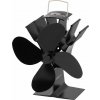 STREND PRO Ventilátor krbový, stojanový, poháňaný teplom, 4-lopatkový čierny STREND PRO Ventilátor krbový, stojanový, poháňaný teplom, 4-lopatkový čierny