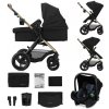 Kočík Kinderkraft Moov 2 XL Air 3v1 Farba: Black Kočík Kinderkraft Moov 2 XL Air 3v1 Farba: Black