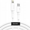 Baseus CATLGD-02 USB-C (M) - Lightning (M), 1m, bílý Baseus CATLGD-02 USB-C (M) - Lightning (M), 1m, bílý