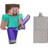 Mattel MINECRAFT® Redstone Charged figurka STEVE 9cm, JJR85 (mJJR85) Mattel MINECRAFT® Redstone Charged figurka STEVE 9cm, JJR85 (mJJR85)